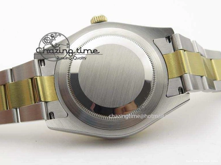 Best AAA Replica Sites 3978 On Bracelet Dial Black 116203 Best Diamond SS Oyster DateJust YG A UrbanStyle Edition BP-Maker 36MM 1225